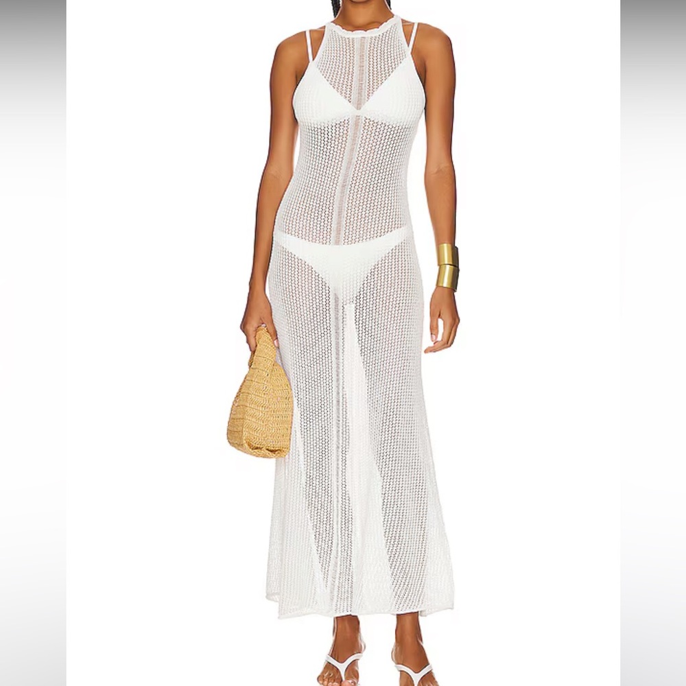 Tropic of C Porta Dress in White